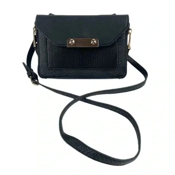 Aldo Black Shoulder / Cross Over Small Bag - Picture 1 of 14